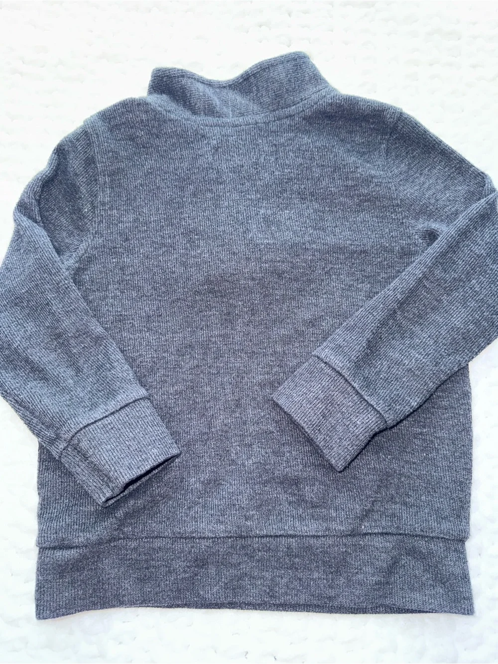 Old Navy Charcoal Half-Zip Pullover